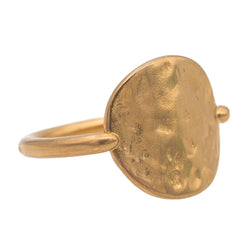 Bague en or jaune - Castafiore