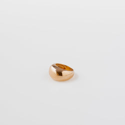 Bague en or jaune de forme bombée - Castafiore