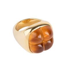 Bague en or jaune de la maison Pomellato Collection Mosaique - Castafiore