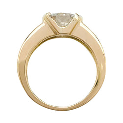 Bague en or jaune, diamants 2,09 cts G/VVS1 - Castafiore