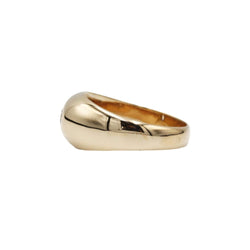 Bague en or jaune et diamants - Castafiore