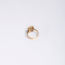 Bague en or rose et jaune et en diamants - Castafiore