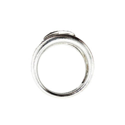 Bague Jonc MAUBOUSSIN "Etoile Divine" en or blanc et diamants - Castafiore