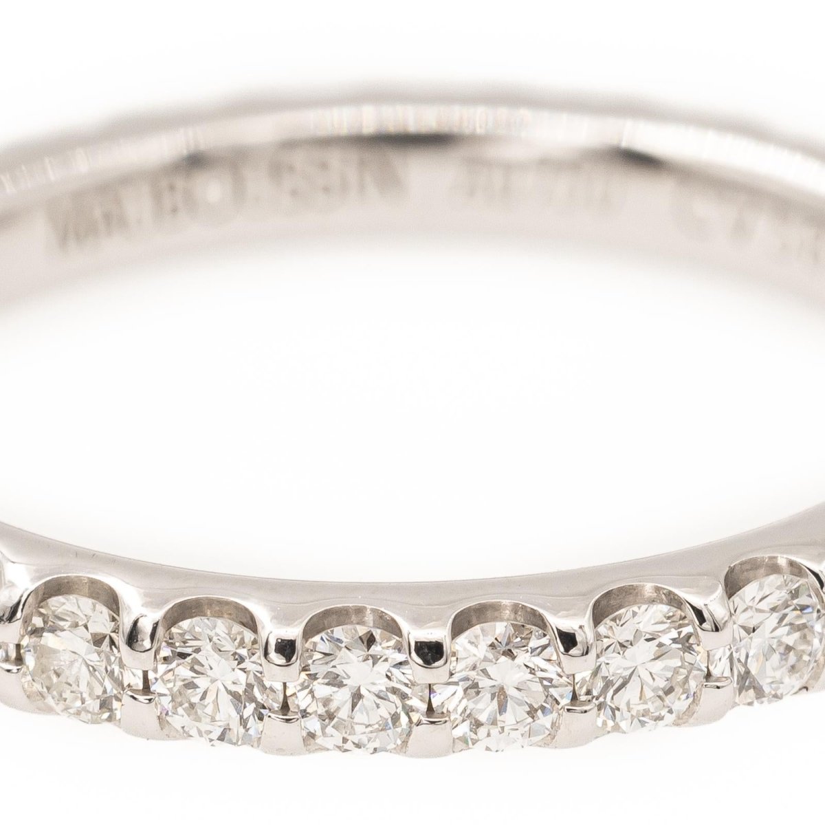 Bague MAUBOUSSIN Alliance américaine en or blanc et diamant - Castafiore
