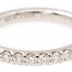 Bague MAUBOUSSIN Alliance américaine en or blanc et diamant - Castafiore
