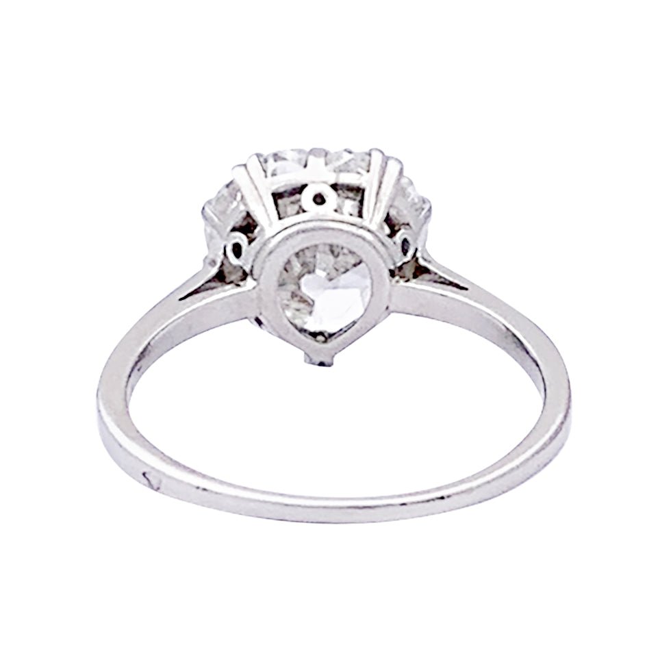 Bague MELLERIO en platine et diamant - Castafiore