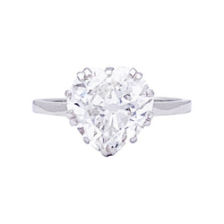Bague MELLERIO en platine et diamant - Castafiore