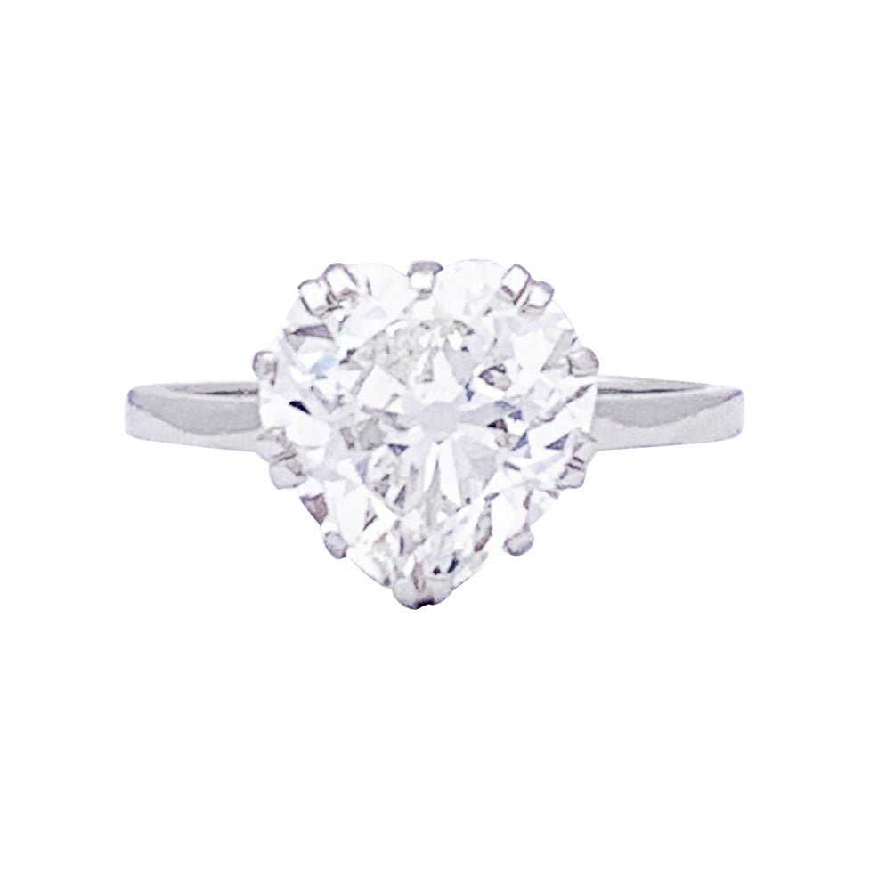 Bague MELLERIO en platine et diamant - Castafiore