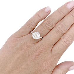 Bague MELLERIO en platine et diamant - Castafiore