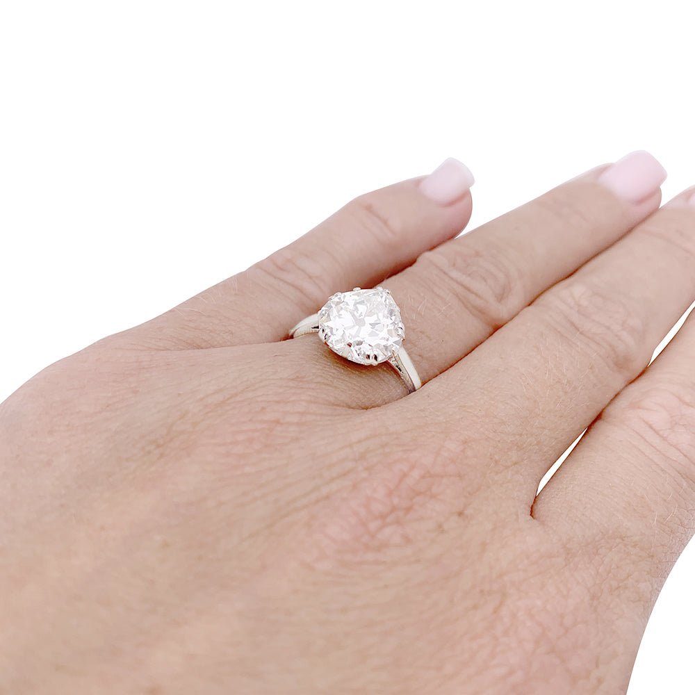 Bague MELLERIO en platine et diamant - Castafiore