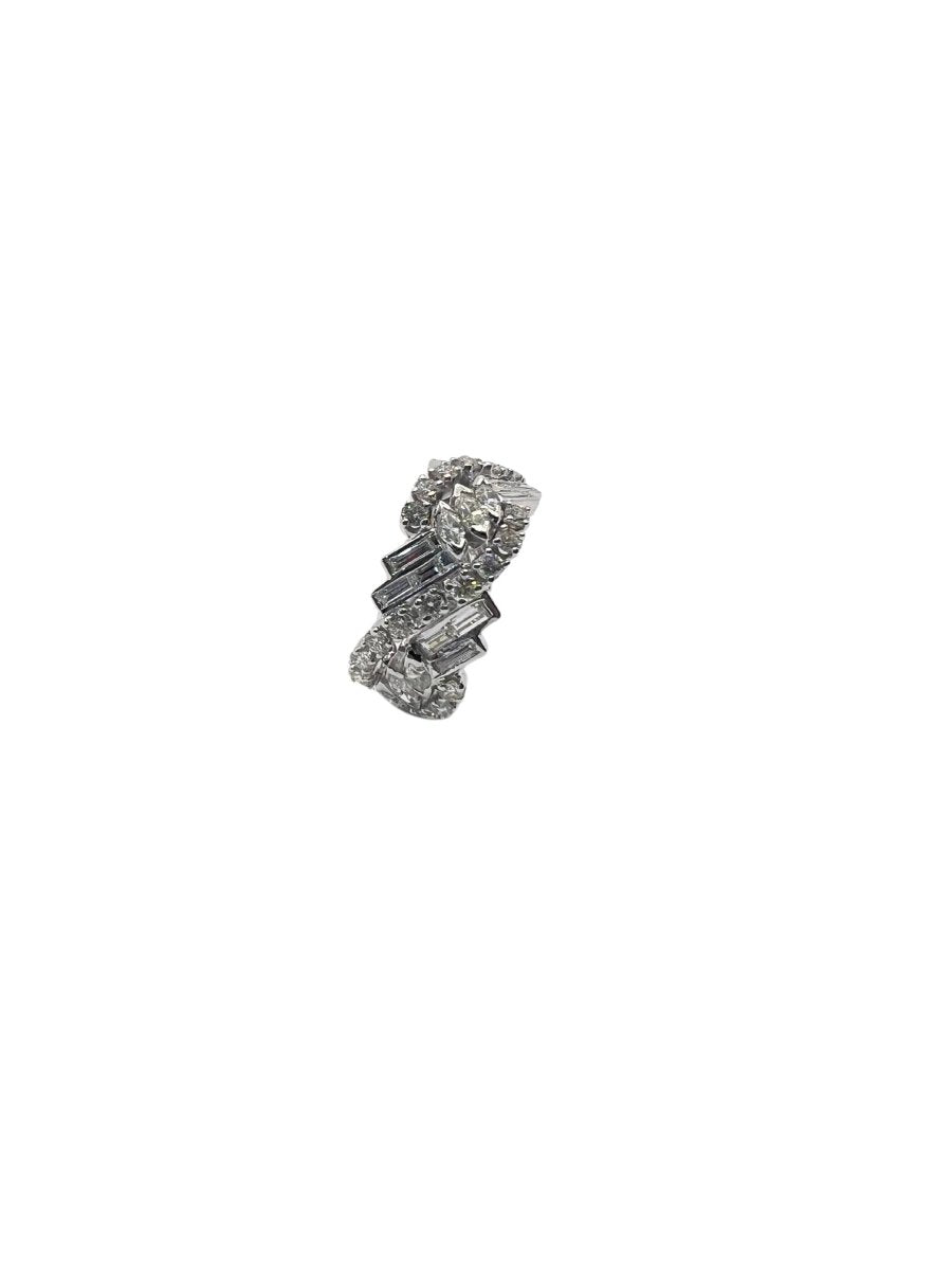 Bague NALLY NY en or blanc et diamant - Castafiore