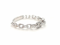 Bague Or blanc Diamant - Castafiore