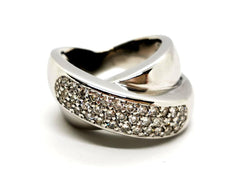 Bague Or blanc Diamant - Castafiore