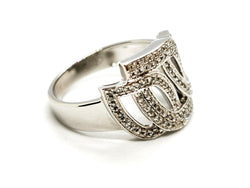 Bague Or blanc Diamant - Castafiore