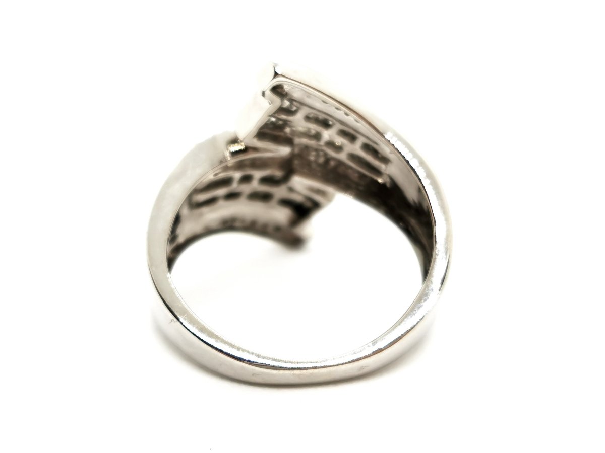 Bague Or blanc Diamant - Castafiore