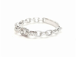 Bague Or blanc Diamant - Castafiore