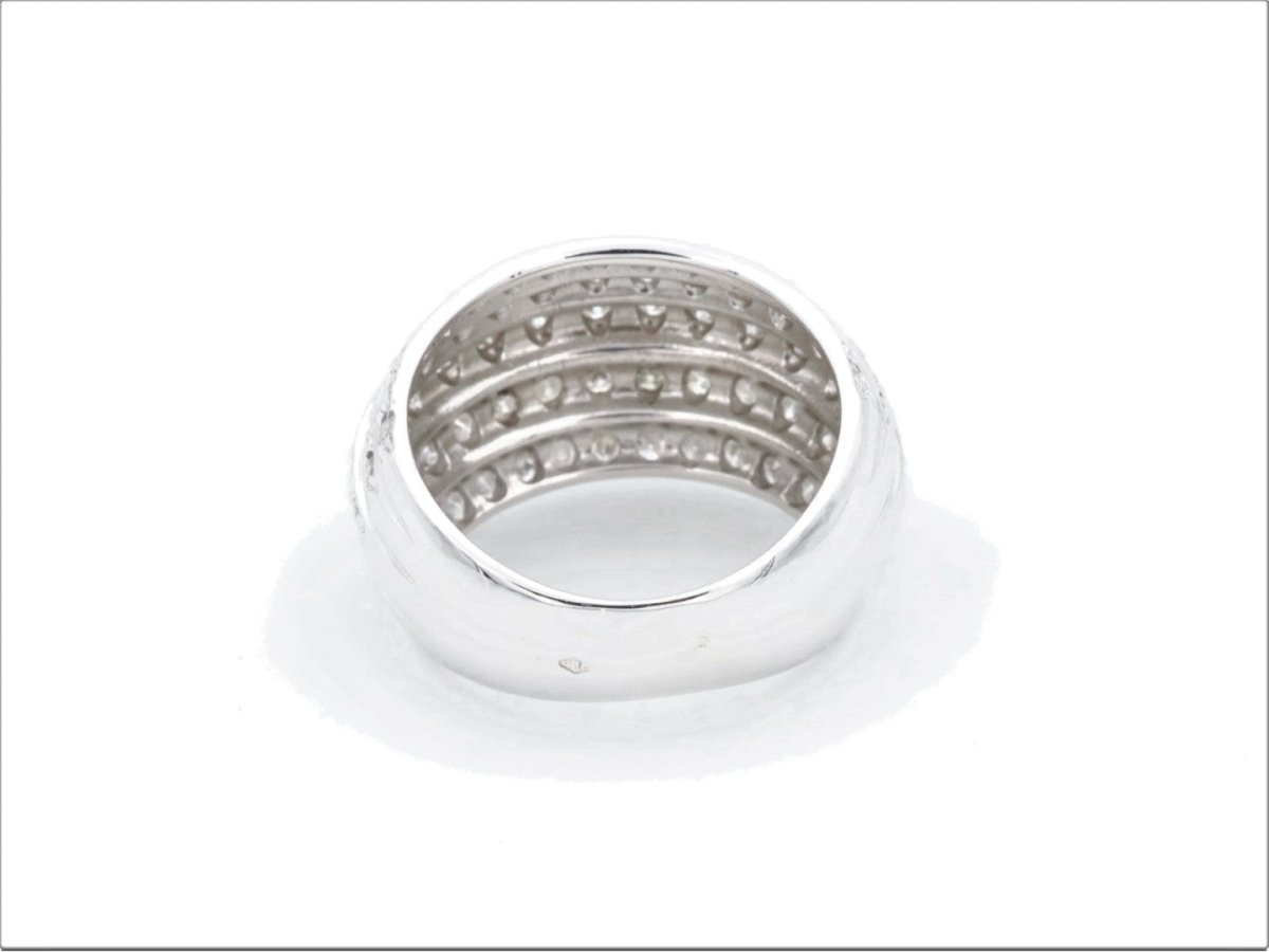 Bague Or blanc Diamant - Castafiore
