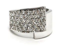 Bague Or blanc Diamant - Castafiore