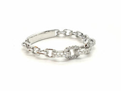 Bague Or blanc Diamant - Castafiore