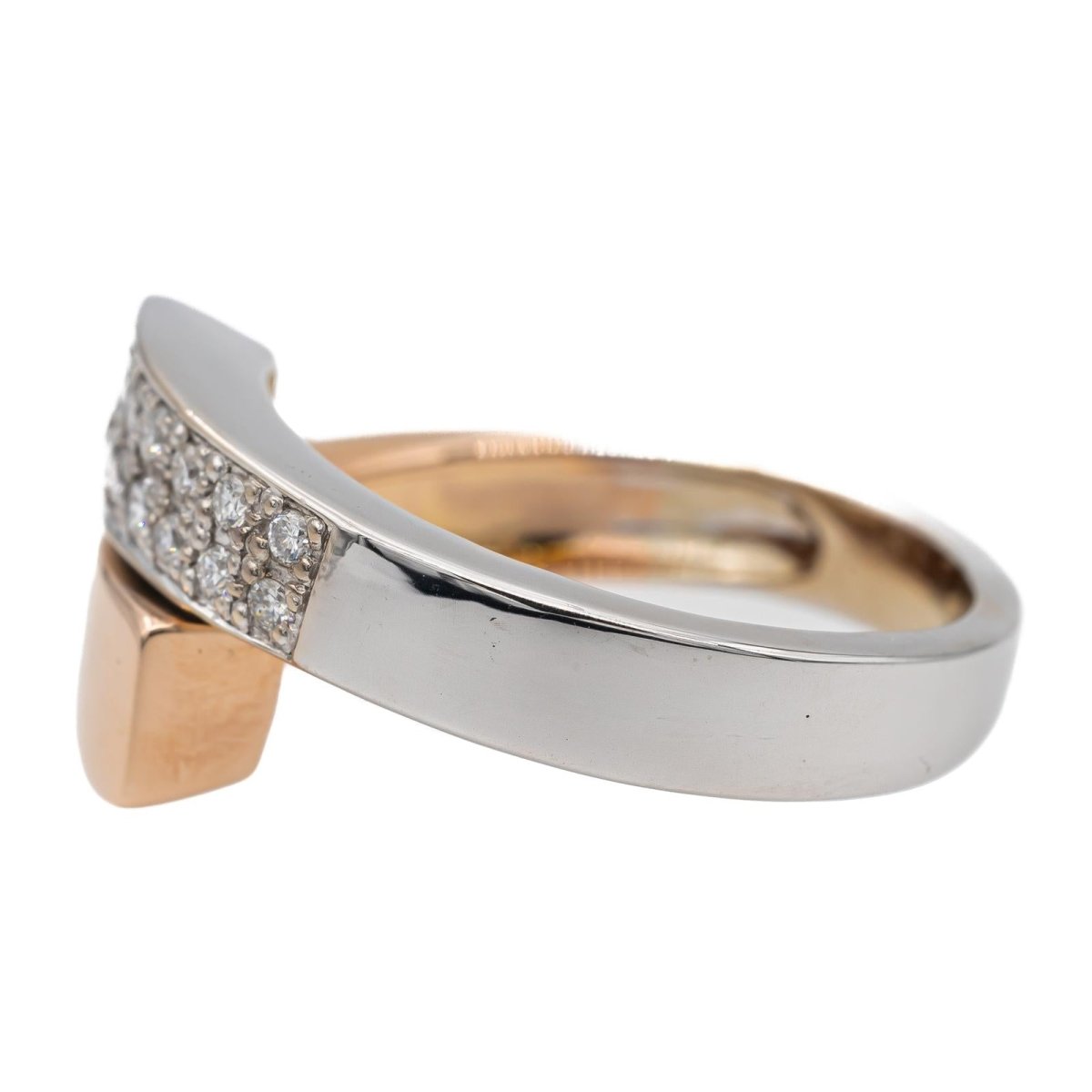 Bague Or blanc Diamant - Castafiore
