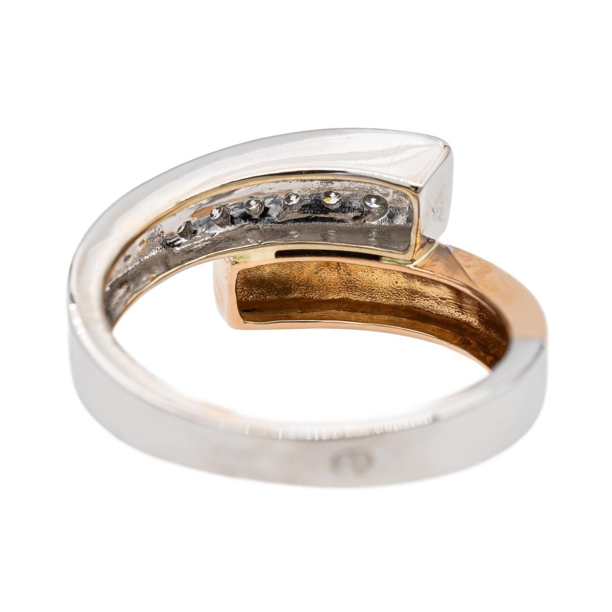 Bague Or blanc Diamant - Castafiore