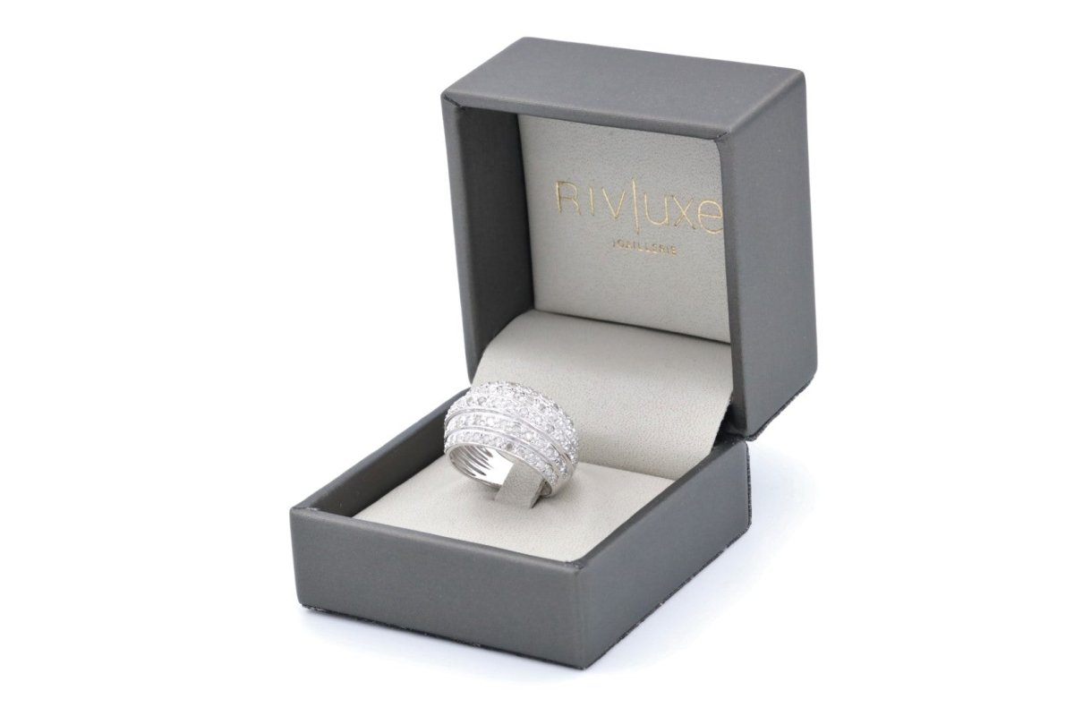 Bague Or blanc Diamant - Castafiore