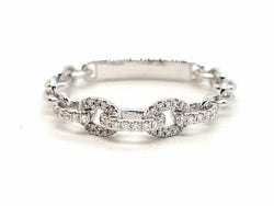 Bague Or blanc Diamant - Castafiore