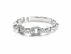 Bague Or blanc Diamant - Castafiore