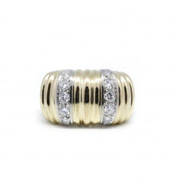 Bague - Or Et Diamants - Castafiore