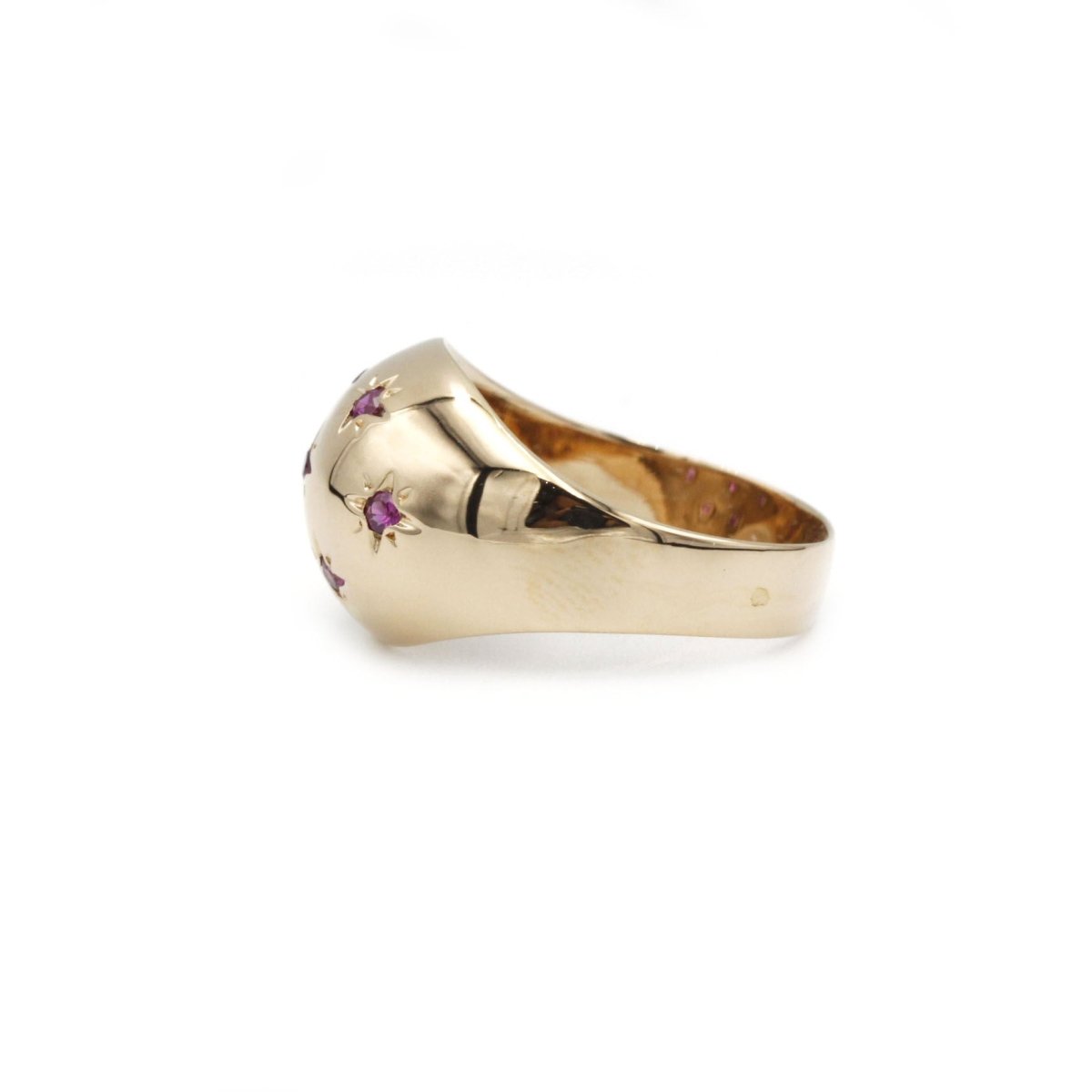 Bague - Or et Rubis - Castafiore