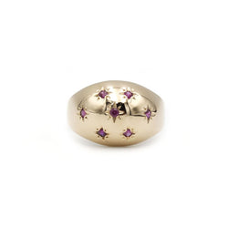 Bague - Or et Rubis - Castafiore