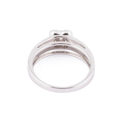 Bague or gris et diamant de la maison Mauboussin - Castafiore
