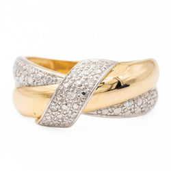Bague Or jaune Diamant - Castafiore