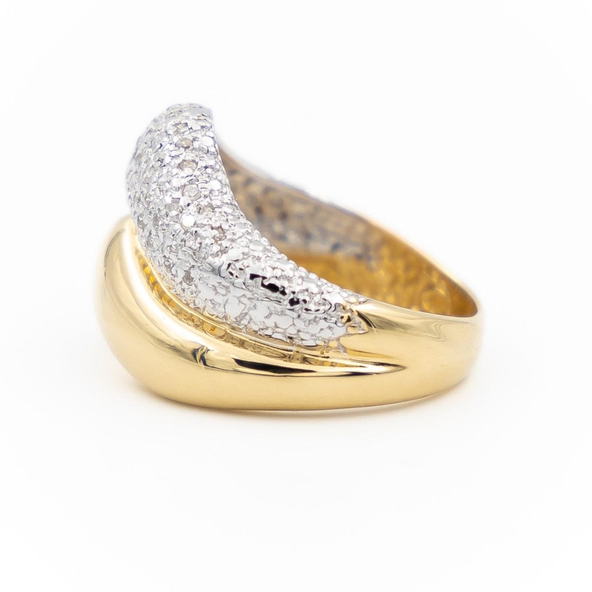 Bague Or jaune Diamant - Castafiore