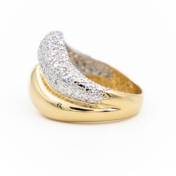 Bague Or jaune Diamant - Castafiore