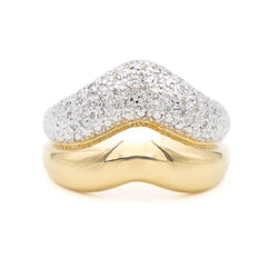Bague Or jaune Diamant - Castafiore