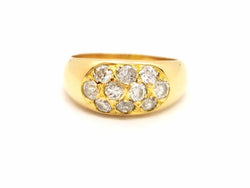 Bague Or jaune Diamant - Castafiore