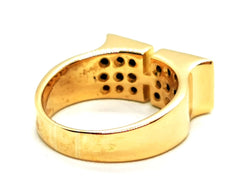 Bague Or jaune Diamant - Castafiore