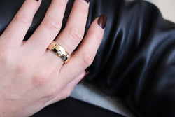 Bague Or jaune Diamant - Castafiore