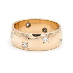 Bague Or jaune Diamant - Castafiore