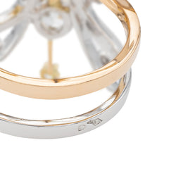 Bague Or jaune Diamant - Castafiore
