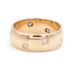 Bague Or jaune Diamant - Castafiore