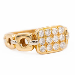 Bague Or jaune Diamant - Castafiore