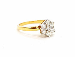 Bague Or jaune Diamant - Castafiore