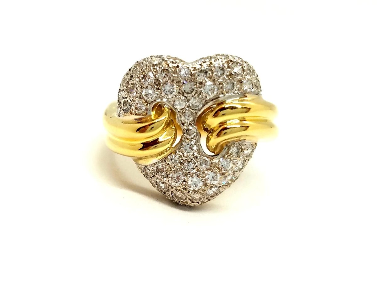 Bague Or jaune Diamant - Castafiore