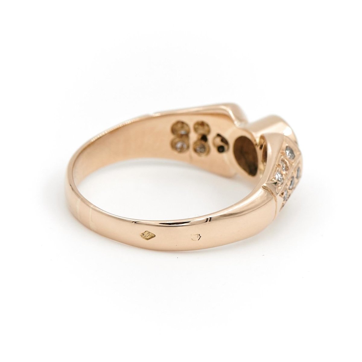 Bague Or jaune Diamant - Castafiore