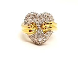 Bague Or jaune Diamant - Castafiore