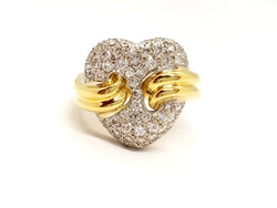 Bague Or jaune Diamant - Castafiore