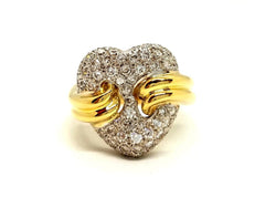 Bague Or jaune Diamant - Castafiore