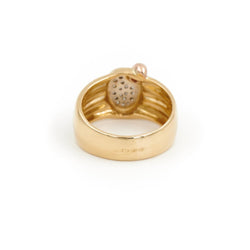 Bague Or jaune Diamant - Castafiore